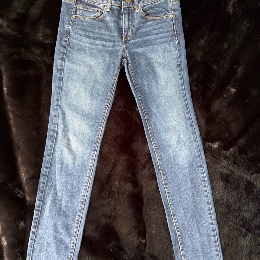American Eagle Dark Blue Skinny Jeans